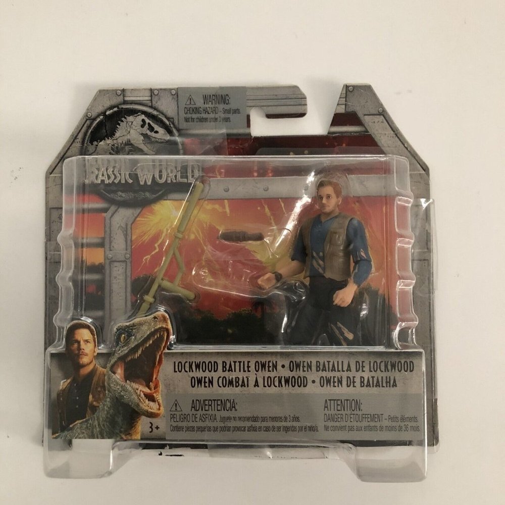 Jurassic World Fallen Kingdom Lockwood Battle Owen 3.75" Action Figure